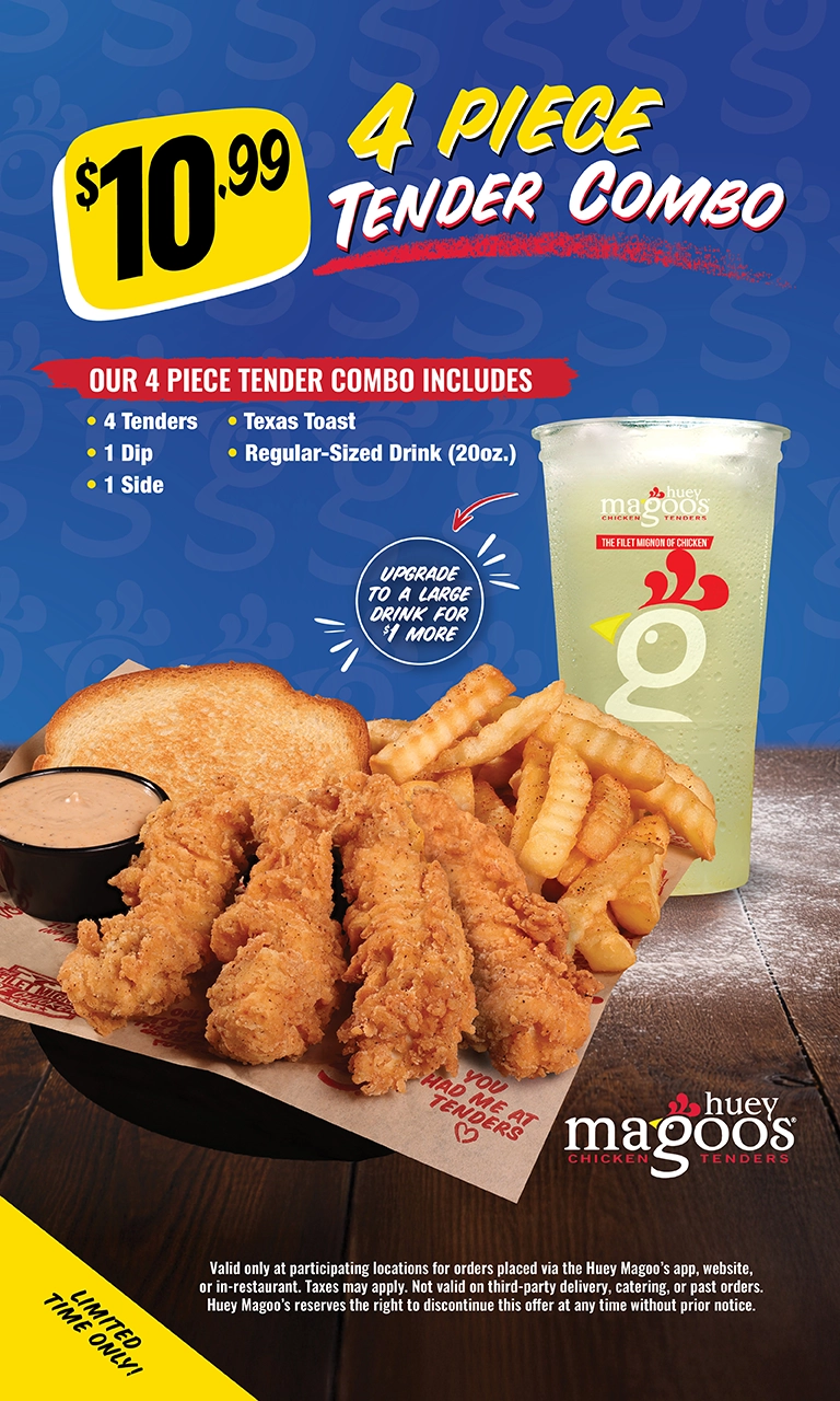 4 Piece Tender Combo 4 Piece Tender Combo