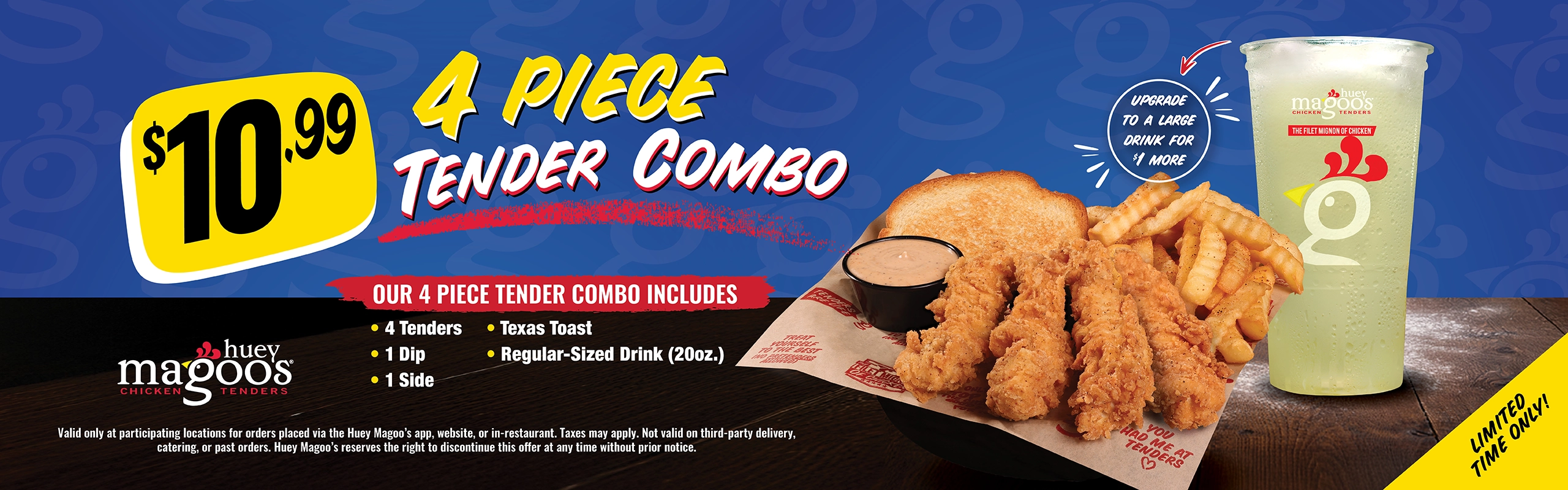 4 Piece Tender Combo 4 Piece Tender Combo