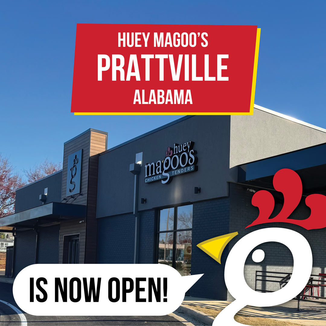 Prattville is now open. Storefront image